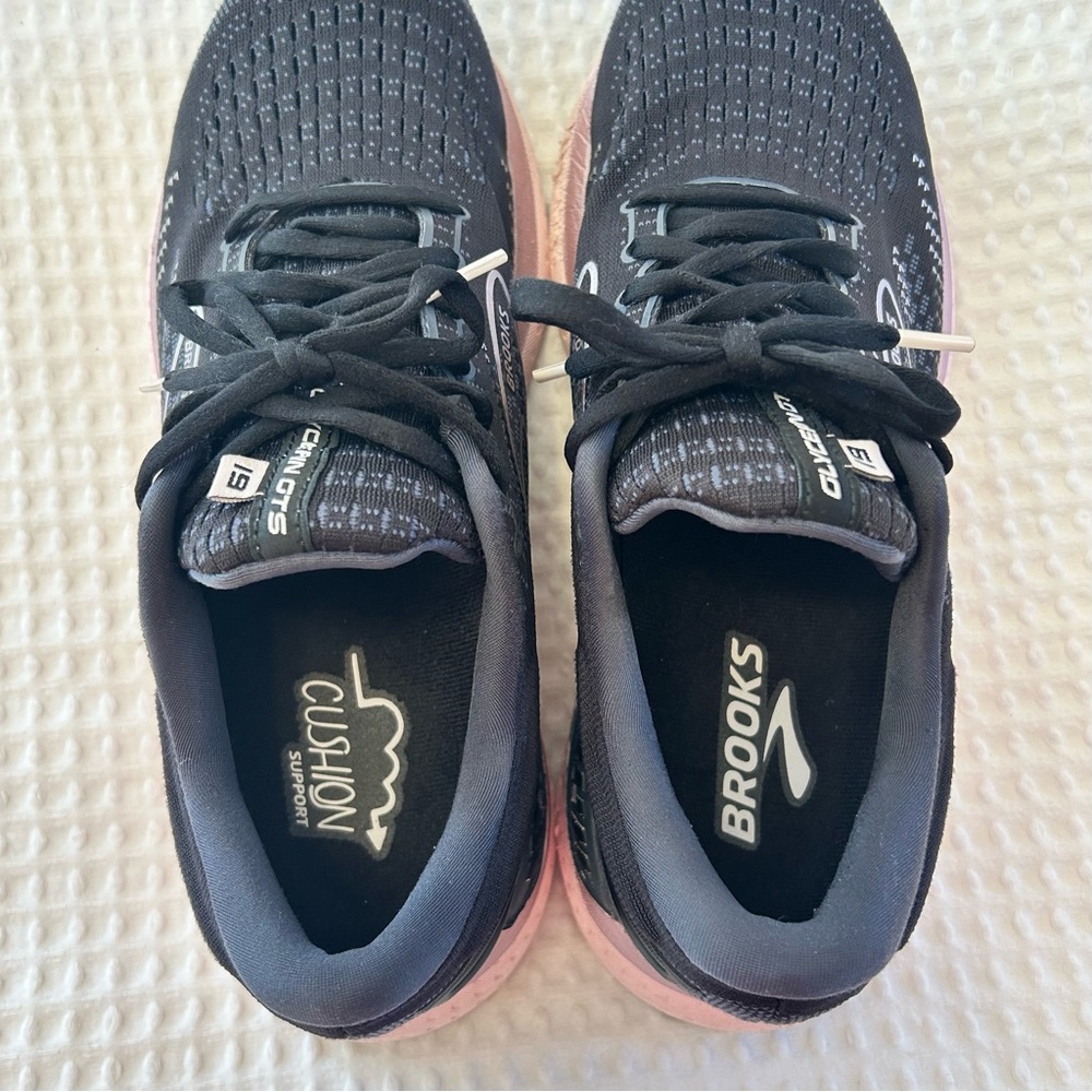 Brooks Glycerin GTS 19 Neutral Cushion Running Shoes Black/Ombre/Metallic 10.5 B - Picture 6 of 11